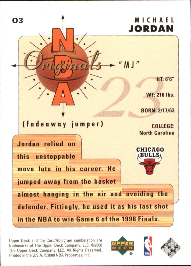Amazon.com: 2000 Upper Deck Century Legends NBA Originals